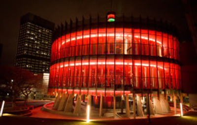 In Pictures: Jo’burg Municipal Offices Light Up for World AIDS Day